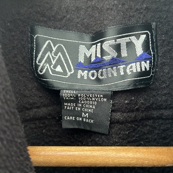 Misty Mountain Polar Fleece Vest Black Men’s Medium - Picture 2 of 10